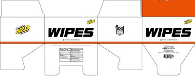 Label Image (Antibacterial Wipes 420 100 Pcs)
